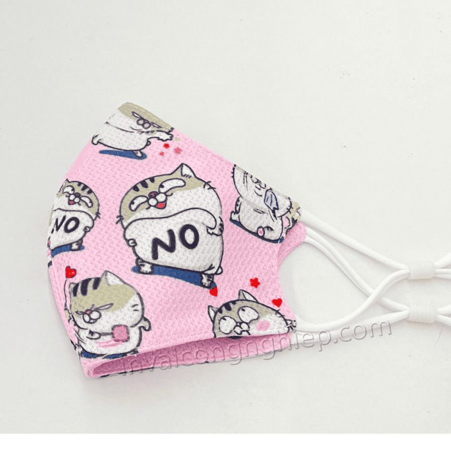 khẩu trang in hình